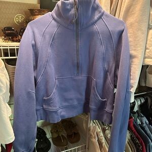 Lululemon scuba funnel neck - blue indigo